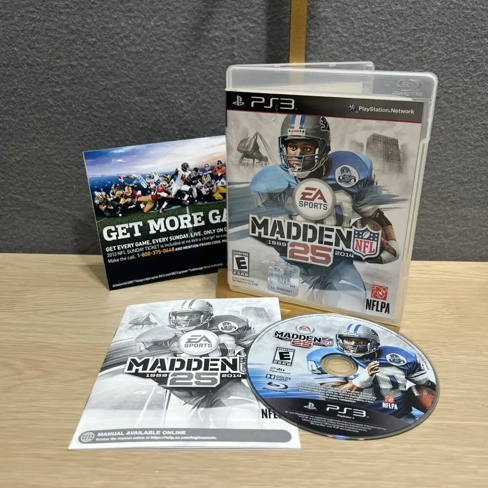 Sony PlayStation 3, 2013 EA Sports Madden NFL 25 No Manual Tested Working